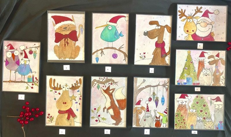 The 2026 Happy Marmot holiday cards