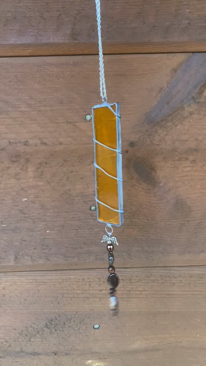 Sacred geometry suncatcher