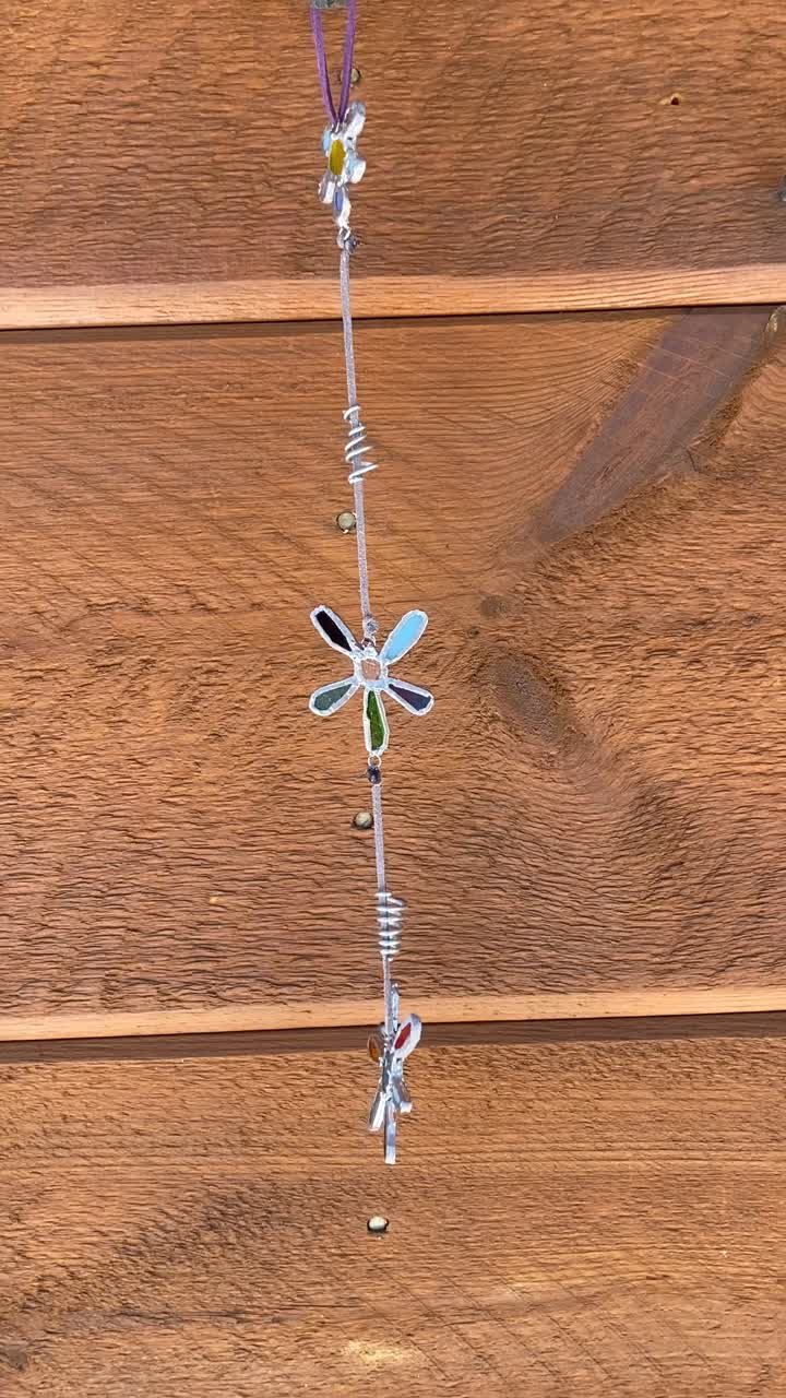 Sacred geometry suncatcher