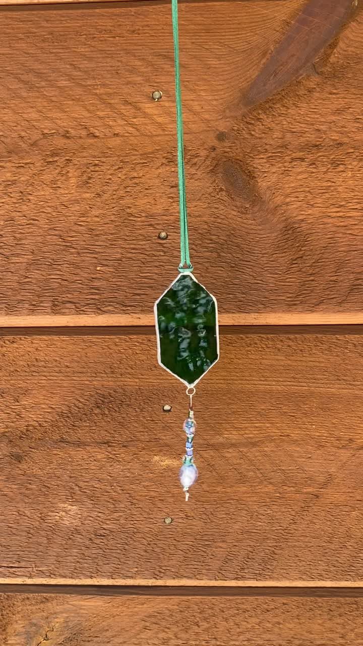 Sacred geometry suncatcher