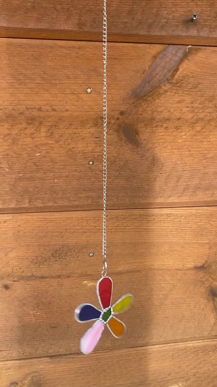 Stained glass suncatcher