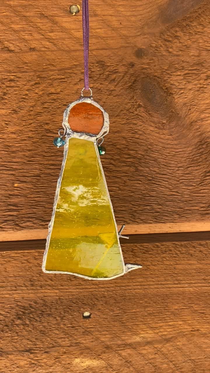 Stained glass suncatcher